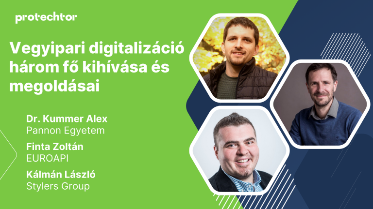 Vegyipari digitalizáció három fő kihívása és megoldásai